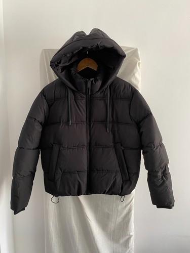 Zara black hooded - zara,