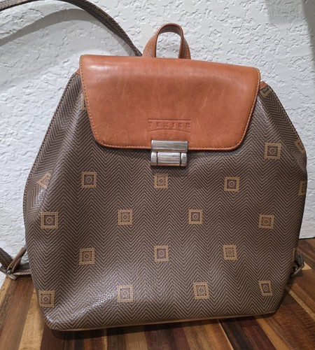 Vintage texier brown - brown, monogram