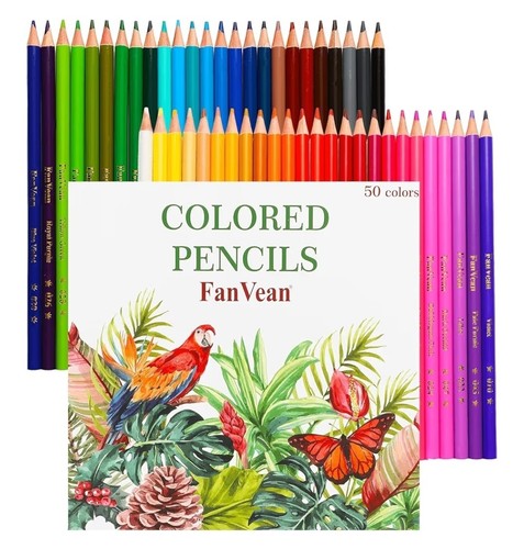 Fan vean colouring pencils - fan,