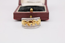 Tova Diamonique elephant ring