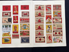 Matchbox labels  -Swedish -