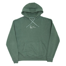 KARL KANI Mens Green Hoodie L