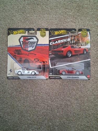 Hot wheels ferrari 250 - hot, +