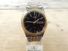 Citizen Mens Day & Date WR100 5500-R04290 New battery.