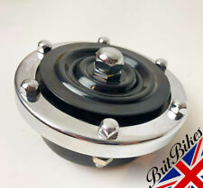 LUCAS STYLE 12V ALTETTE HORN CHROME - HF1234B - BSA NORTON TRIUMPH