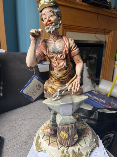 Large capodimonte figure - capodimonte,