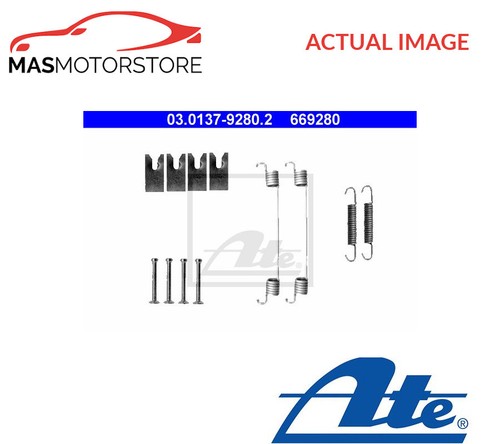 Brake drum shoes fitting kit - brake,