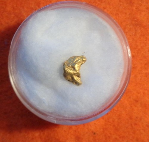 Gold nugget cleaned - -,
