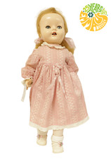 Pedigree 1950's Vintage Walking Doll Head Turns 21"/54cm Hard Plastic Clothed