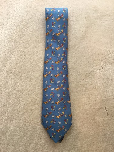 Hermes silk tie - hermes,