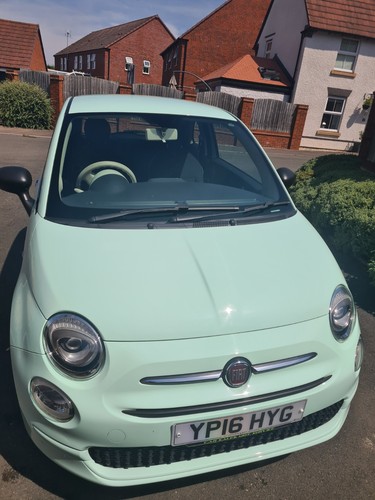 Fiat 500 pop mint green - 500,