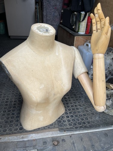 Female torso small mannequin - female,
