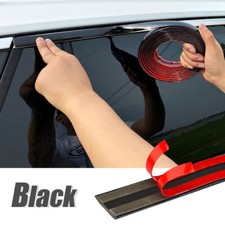 1x Black Chrome Trim Molding