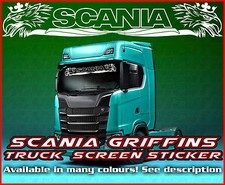 Scania Griffin Lorry Truck windscreen sticker Glass Cab Window Sempa HGV R G V8