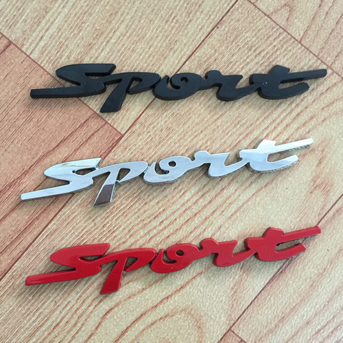 Sport logo metal - sport,