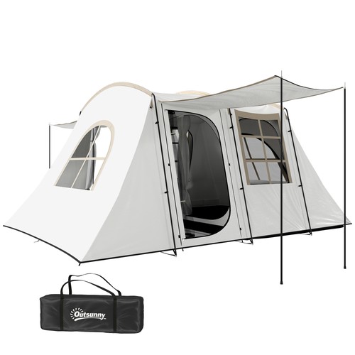 Outsunny man tunnel tent - outsunny, 3-4