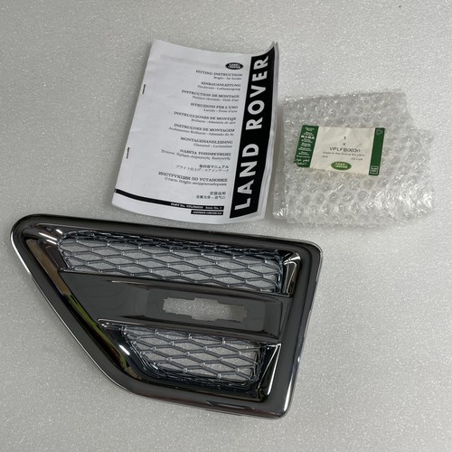 Genuine chrome land rover - genuine,