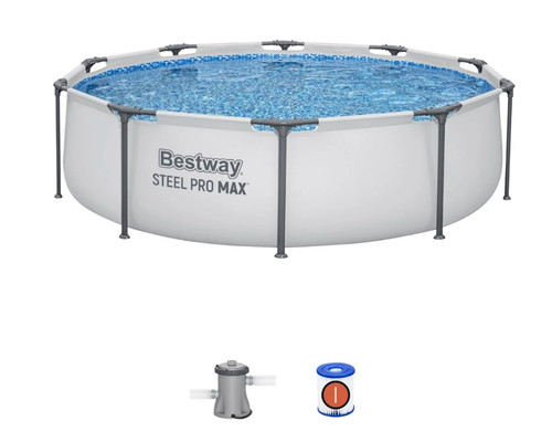 Bestway steel pro max round - bestway,