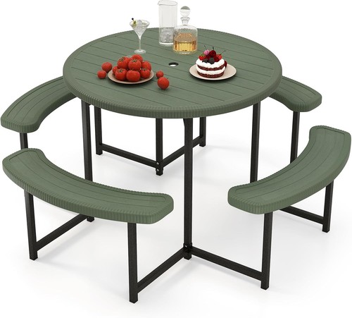 Picnic table set for - table, 4-8