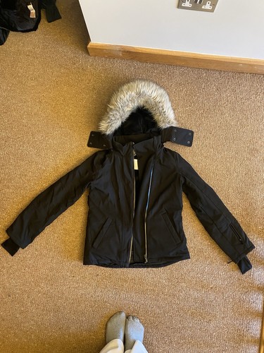 Black womens ski jacket - womens,