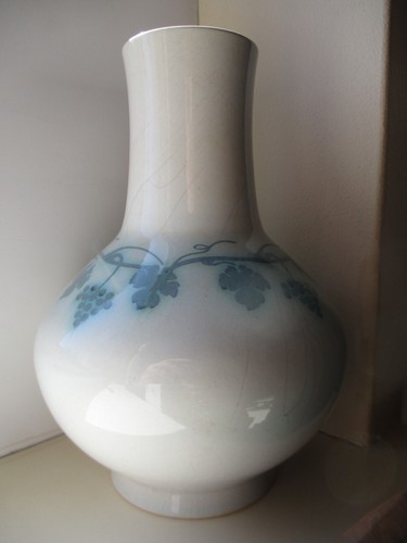 Ruskin vase high fired - vase,