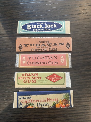 Vintage 1920 adams - vintage, chewing