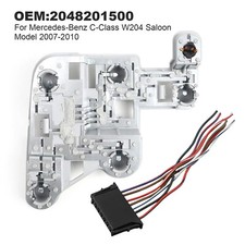For Mercedes-Benz C Class W204 Left Rear Tail Light Bulb Holder + Wiring Plug
