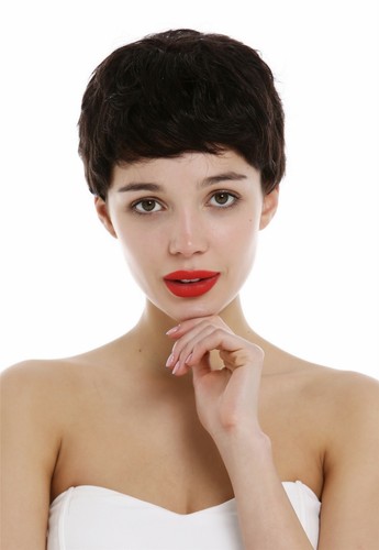 Wavy short real hair - hair, women
