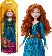 Mattel Disney Princess Dolls, Merida Posable Fashion Doll with Sparkling... 