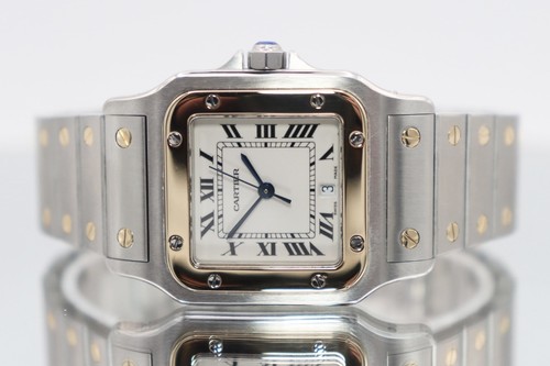 Cartier santos 18k yellow gold - santos,