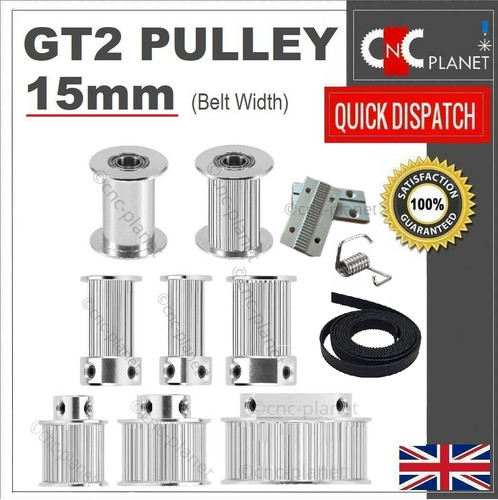 Gt2 15mm belt width pulley - gt2,