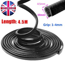 Black car door boot edge - black,
