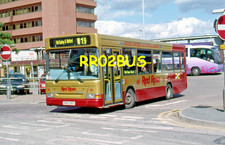 Bus Slide Original Kodak RR02BUS-Red Rose Aylesbury-Dennis Dt SLF-Plaxton-2002