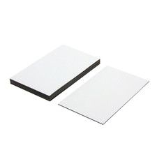 Magflex® Lite Flexible Gloss White Dry Wipe Surface Magnetic Labels for Creating