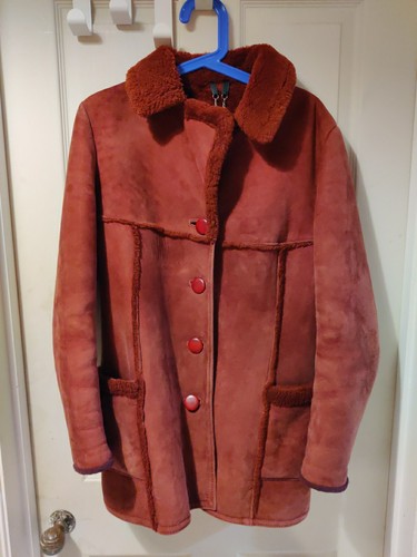 Vintage genuine sheepskin