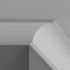 Antioch Contemporary C-shaped Duropolymer External Coving corner (Colours)