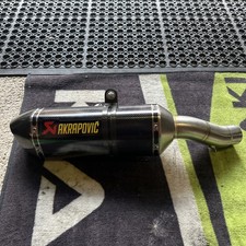 Akrapovic Carbon Fibre End Can Slip On For Kawasaki ZX6R S-K6SO6-ZC