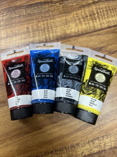 Speedball water soluble - (4), water-soluble
