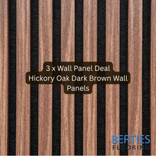 Wall Panel Deal Dark Brown MDF