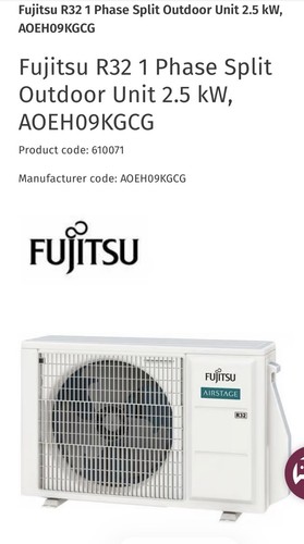 Fujitsu airstage r32 5kw - airstage,
