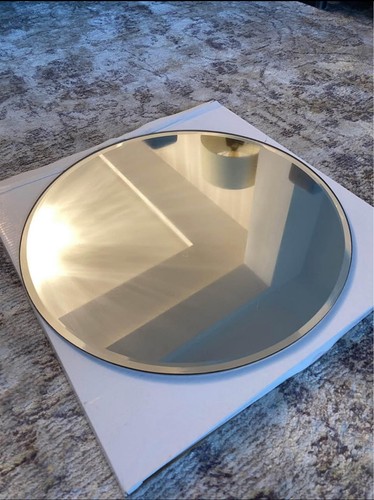 Round mirrors box plate - round, of