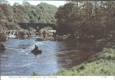 CENARTH FALLS, CORACLE MEN