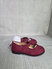 Tu Kids Burgundy Faux Suede