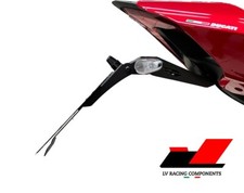 Portatarga regolabile MOTO  DUCATI Panigale V4 /V2 Street Fighter +  Luce Targa