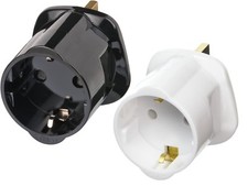 European Euro EU Schuko 2 Pin