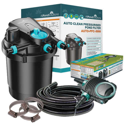 Auto cleaning pressurised koi - auto,