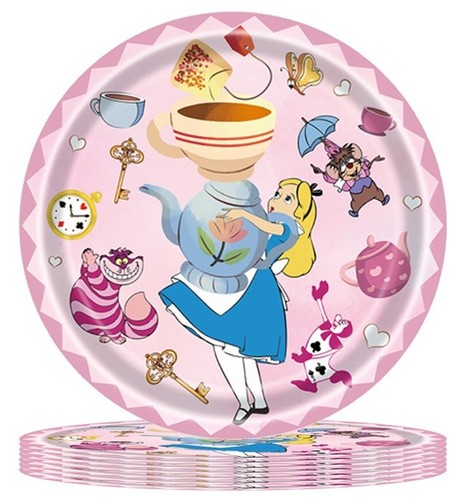 Alice wonderland plate - alice,