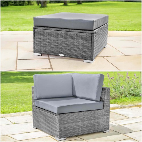 Harrier rattan garden sofa set - harrier,