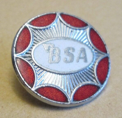 Bsa motorcycles vintage enamel - bsa,