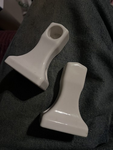 Pair vintage porcelain - 2,